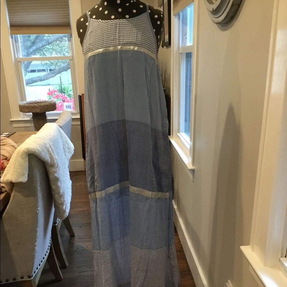 LulaSoul Blue maxi dress